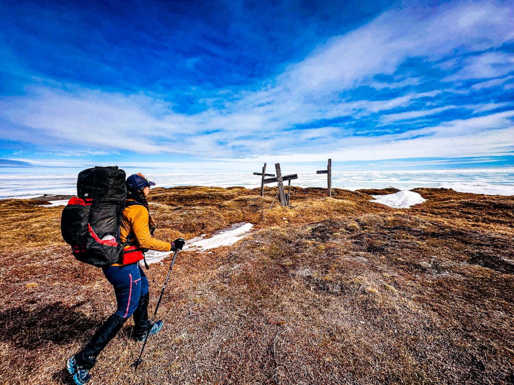 June 8, 2024 – Day 1 – Drop-off, Beaufort Sea and Falling in a Frozen&nbsp;River