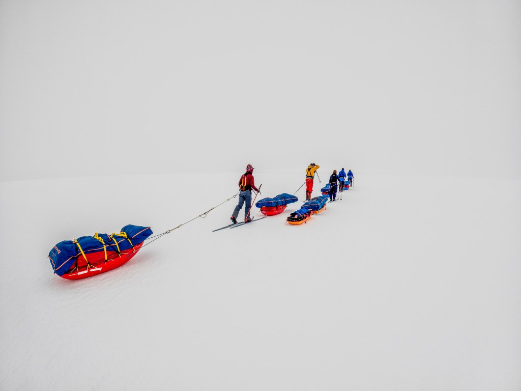 Greenland Crossing Day 6 – White and&nbsp;Quiet