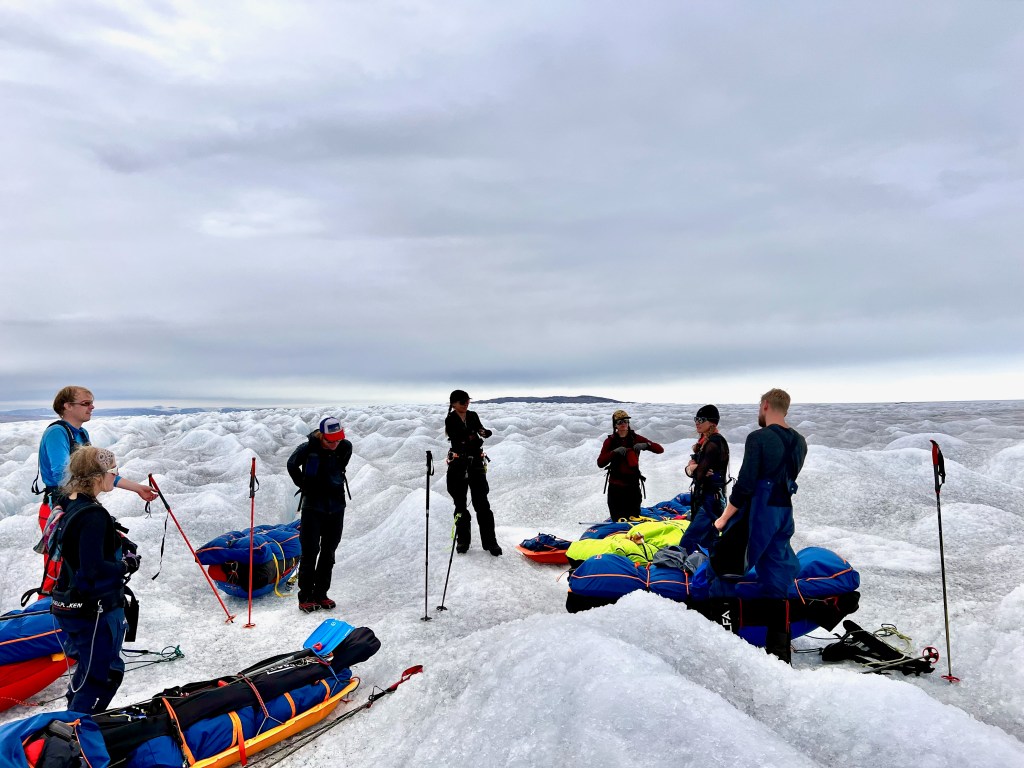 Greenland Crossing Day 3 – The First Crevasse&nbsp;Day